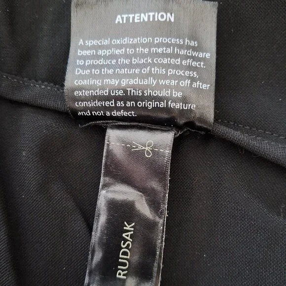 RUDSAK Black Wide-Leg Trousers - Picture 11 of 12